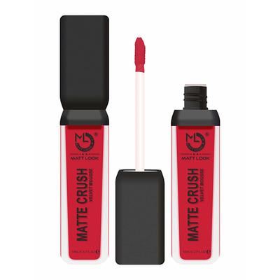 Matt Look LG-03 Matte Crush Velvet Mousse, 05 Hot Red 10ml - Lipsticks