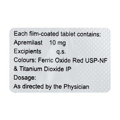 Apraize 10Mg Tablet 4's - Psoriasis/Seborrhea/Ichthyosis-Pso