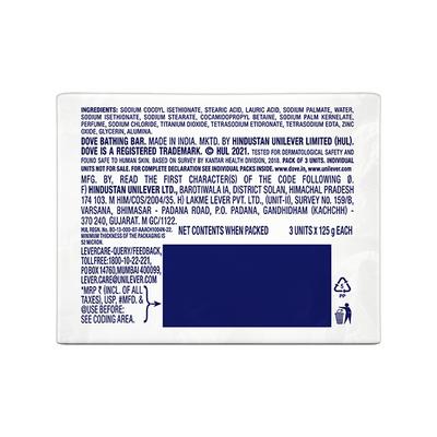 Dove Advanced Sensitive Care Bar 125gm each 3's - Soaps