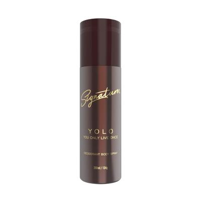 Signature Yolo You Only Live Once Deodorant Body Spray 200 ml - Perfumes (Edt/Edp)