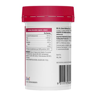 Swisse Ultiboost Co Enzyme Q10 150 mg Capsule 50's - Co-Q