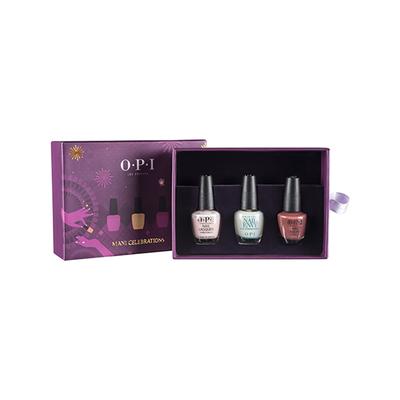 O.P.I Mini Combos -Mani Celebrations 3.75ml Each 3's - Nail Polish