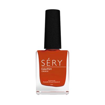Sery Colorflirt Nail Paint Rustic Orange 10 ml - Nail Polish