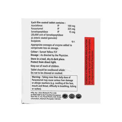 VISWADOL SP Tablet 15's - Pain relief-Nsa
