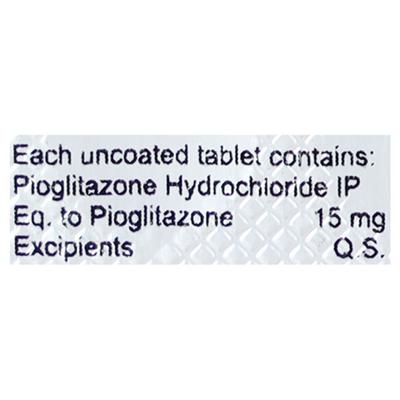 PIOBIT 15 Tablet 10's - Diabetes-Ant