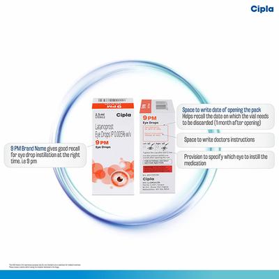 9 PM Eye Drops 2.5ml - Glaucoma-Ant