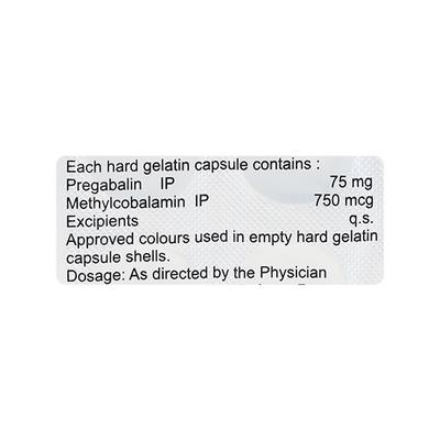 PREGACENT M Capsule 10's - Neuropathic Pain-Dru