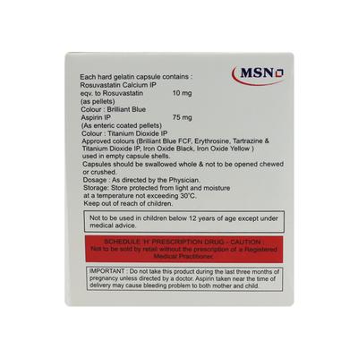Rosur Asp Capsule 10'S - High Cholesterol-Dys