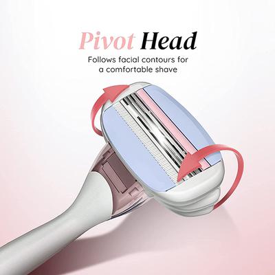 LetsShave Evior 3 Sensitive Shaving Razor + Whipped Shave Cream 150 gm - Women - Shaving & Hair Removal