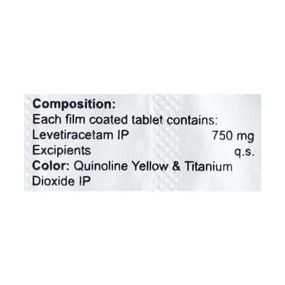 Levigress 750mg Tablet 10'S - Epilepsy/Convulsion-Ant