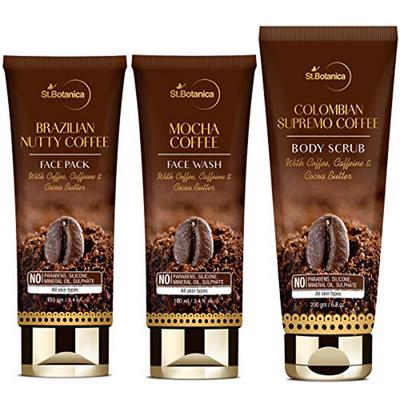 StBotanica Supremo Coffee Body Polishing Combo 300 ml - Face Moisturizers