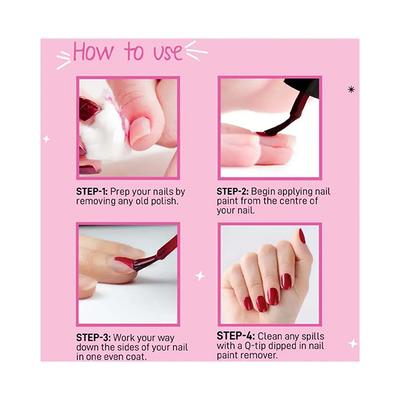 MyGlamm POPxo Makeup Collection -Mini Nail Kit-Dreamin 15 ml - Nail Polish