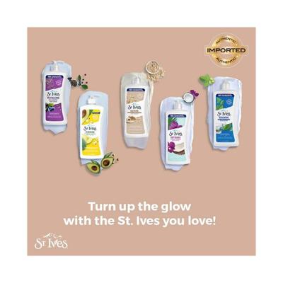 St. Ives Soothing Oatmeal & Shea Butter Body Lotion 100% Natural Moisturizers 621 ml - Lotions & Creams