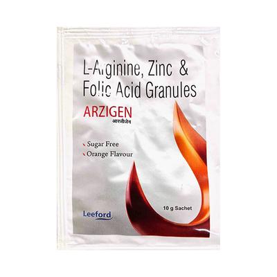 ARZIGEN Sugar Free Orange Flavour Sachet 10gm - Supplements-Sup