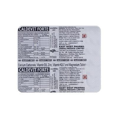 Caldevit Forte Tablet 10'S - Supplements-Cal