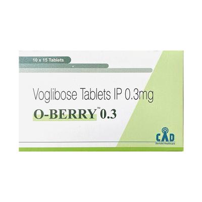 O BERRY 0.3 Tablet 15's - Diabetes-Ant