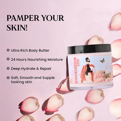 Saniolla Rose Body Butter 100 gm - Body Butter