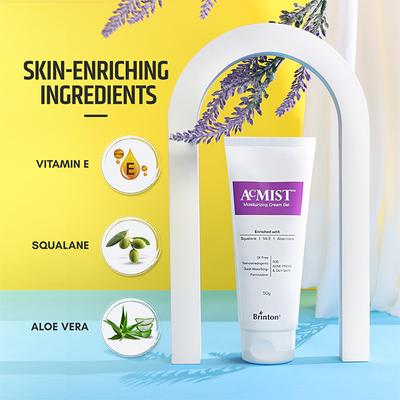 ACMIST MOISTURIZING CREAM Gel 50gm - Dry Skin-Emo
