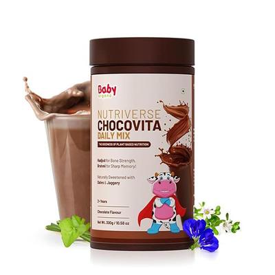 Baby Organo Ayurvedic Herbal ChocoVita Kids Granules - Chocolate 300 gm - Baby And Infant Supplements