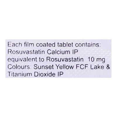 Rxtor 10mg Tablet 10'S - High Cholesterol-Dys