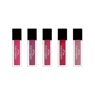 Aravi Organic Long Lasting Ultra Smooth Matte Liquid Lipstick - Signature Smile 7.5 ml - Liquid Lipsticks