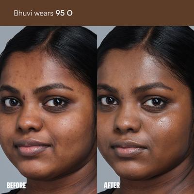 FAE Beauty Face Card Serum Skin Tint- Skin-like Foundation, Shade - 95O - Warm Olive 30 ml - Foundation