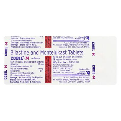 COBIL M Tablet 10's - Allergies-Ant