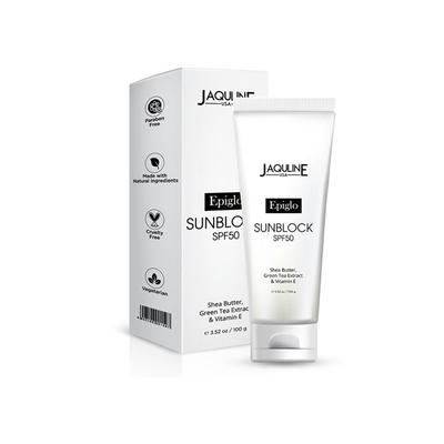 Jaquline USA Epiglo SunBlock SPF50 100 ml - Face Sunscreen