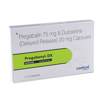 PREGABANYL DX Capsule 10's - Neuropathic Pain-Dru