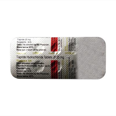 Tiaprex 25mg Tablet 10'S - Schizophrenia-Aps