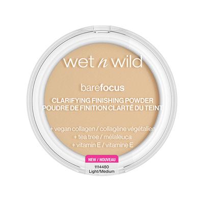 Wet n Wild Bare Focus Clarifying Finishing Powder Light/Medium 6 gm - Loose Powder