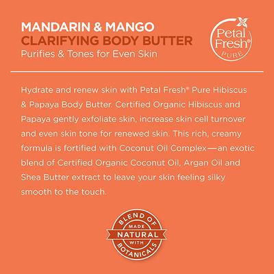 Petal Fresh Clarifying Mandarin and Mango Body Butter 237 ml - Body Butter