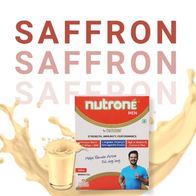 Nutrone Men Powder - Saffron Flavour (with Free Shaker) 300 gm - Multi-Vitamins