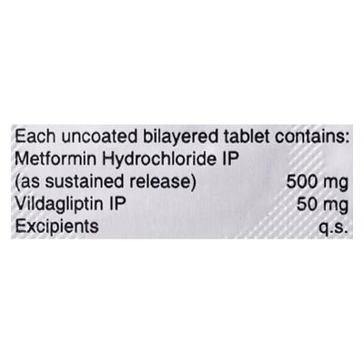 ZAVAMET SR 500 Tablet 10's - Diabetes-Ant