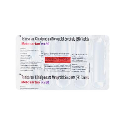METOSARTAN LN 50 Tablet 10's - Hypertension-Ang