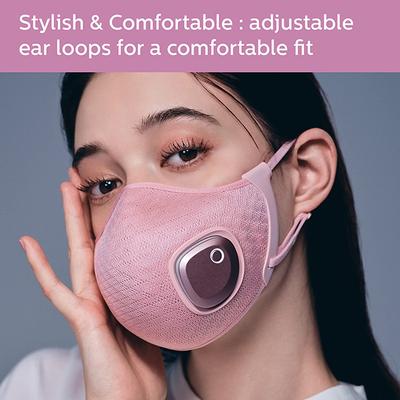 Philips Fresh Air Mask, Superior Breathing Comfort- MASK PINK (ACM067/02) 1's - Face Mask