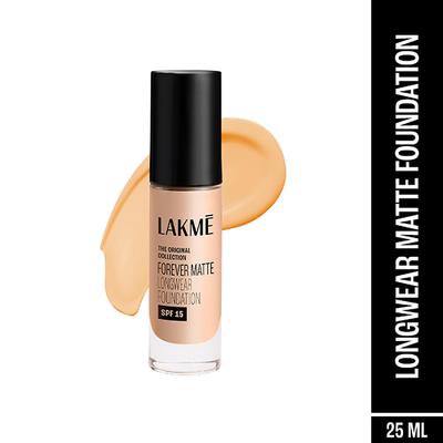 Lakme Forever Matte Longwear Foundation, Cool Ivory 25 ml - Foundation