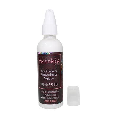 Fuschia Cleansing Intense Moisturizer - Rose & Geranium 100 ml - Lotions & Creams