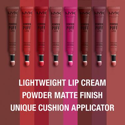 NYX Professional Makeup Powder Puff Lippie Cream - Cool Intentions 12 ml - Liquid Lipsticks