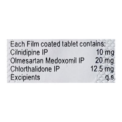 Olkem Trio 12.5mg Tablet 10'S - Hypertension-Ana