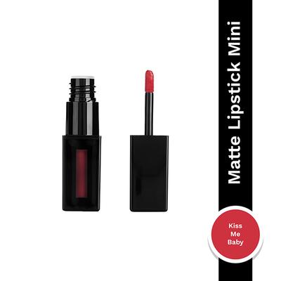 PAC Matte Addict Mini Non Drying Intense Pigment Comfortable Matte 12H Wear - Kiss Me Baby (4 ml) - Liquid Lipsticks