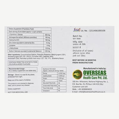 NILOXID Q10 Tablet 10's - Supplements-Sup