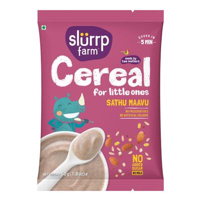 Slurrp Farm Ragi Trial Pack Combo (Pack of 4 x 50g) 200 g - Baby And Infant Supplements