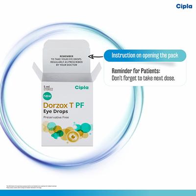 DORZOX T PF Eye Drops 5ml - Glaucoma-Ant