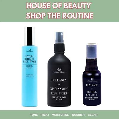 House of Beauty Multivitamin Instant Filler Peptide Serum 30 ml - Face Serum