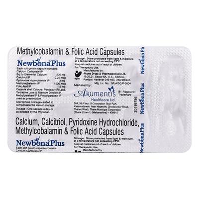 Newbona Plus Capsule 10'S - Supplements-Cal