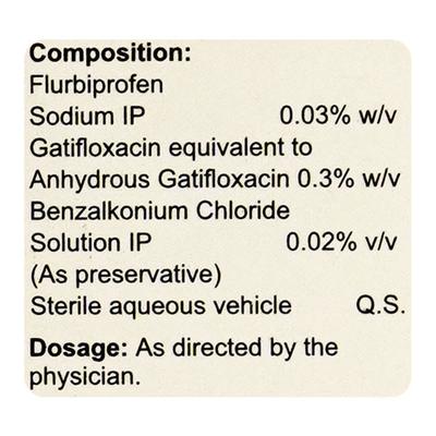 FLUBIGAT EYE DROPS 5ML - Eye Infections-Eaa