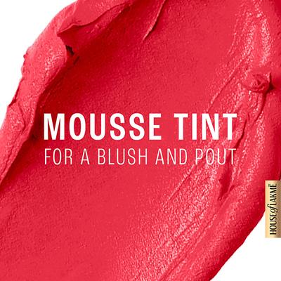 Lakme Double Duty Lip & Cheek Mousse Matte Lipstick & Soft Blush, Crimson Silk, 9gm - Liquid Lipsticks