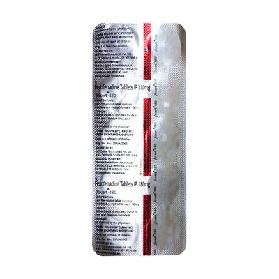 Fexert 180mg Tablet 10'S - Allergies-Ant