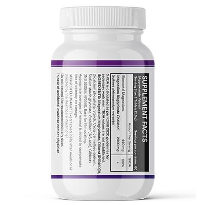 INLIFE Magnesium Glycinate Forte 2000 mg Tablet 120's - Calcium And Minerals